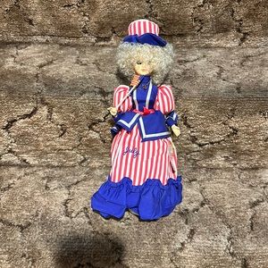 July Musical Calendar Doll Star Spangled Banner